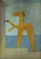 Bather Opening a Cabin 1928 Cubism